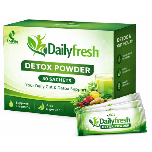 DAILY FRESH - DETOX POWDER WITH PROBIOTIC - 30SACHETS