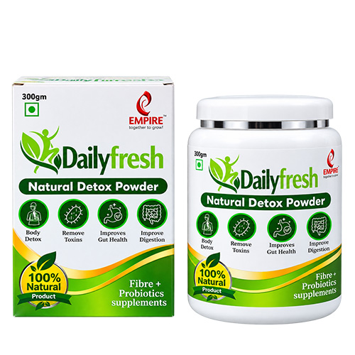 DAILY FRESH - DETOX POWDER WITH PROBIOTIC - 300GM